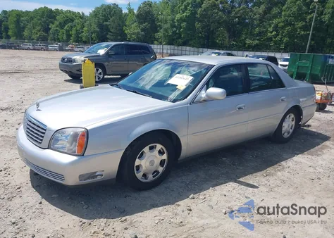 2002 Cadillac Deville Standard from USA, damaged, VIN 1G6KD54Y02U101516